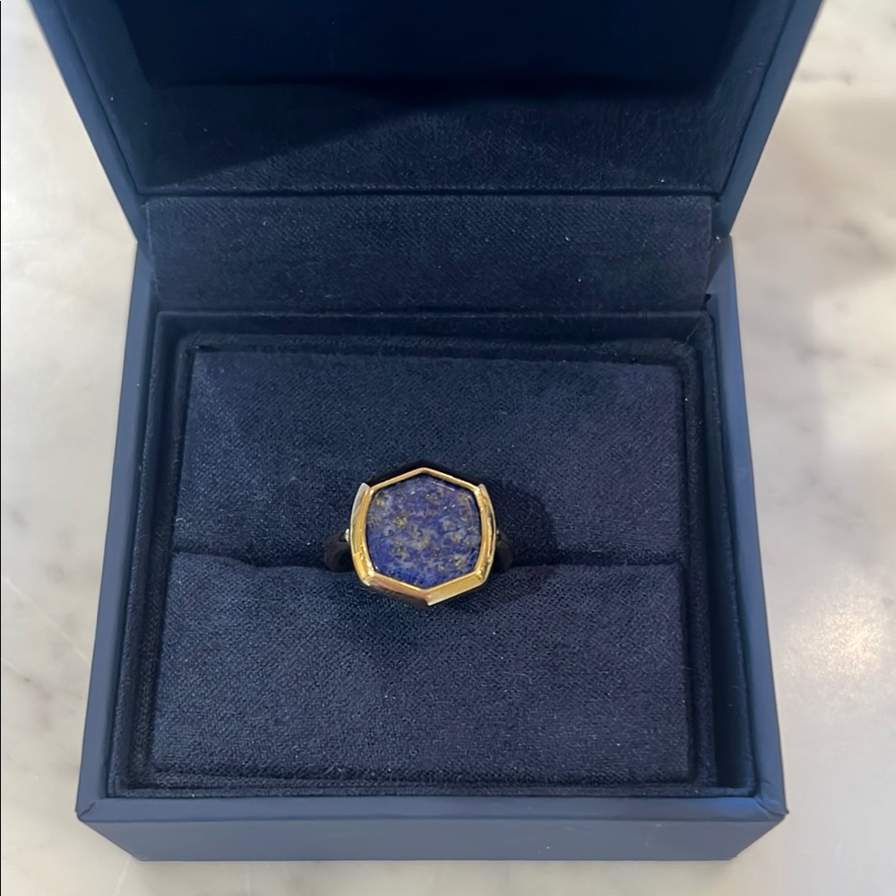 Kendra Scott blue stone ring